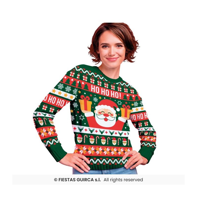 Jersey Navidad Mujer ho ho ho