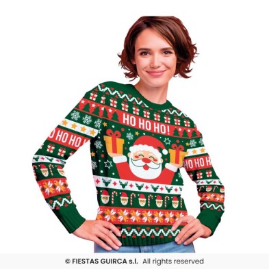 Jersey Navidad Mujer ho ho ho