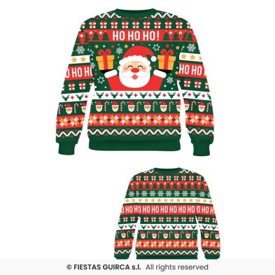 Jersey Navidad Mujer ho ho ho