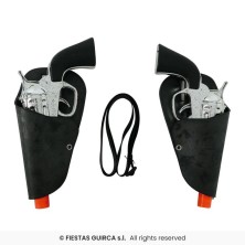 Cartucheras vaquera dobles infantil