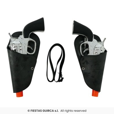 Cartucheras vaquera dobles infantil