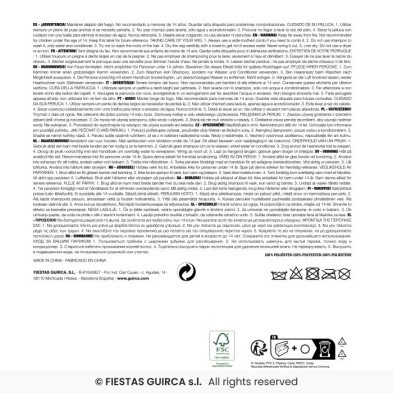 Peluca Hombre Negra
