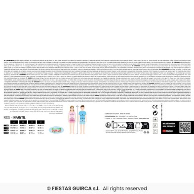 Disfraz de Egipcia infantil