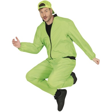 Chandal hombre verde Fluor
