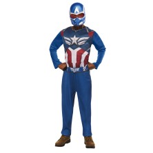 Disfraz de capitán américa Brave new world adulto