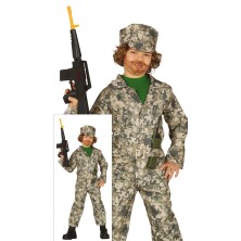 Disfraz de Militar infantil