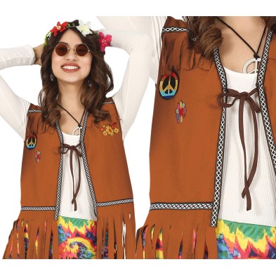 Chaleco Hippie Mujer