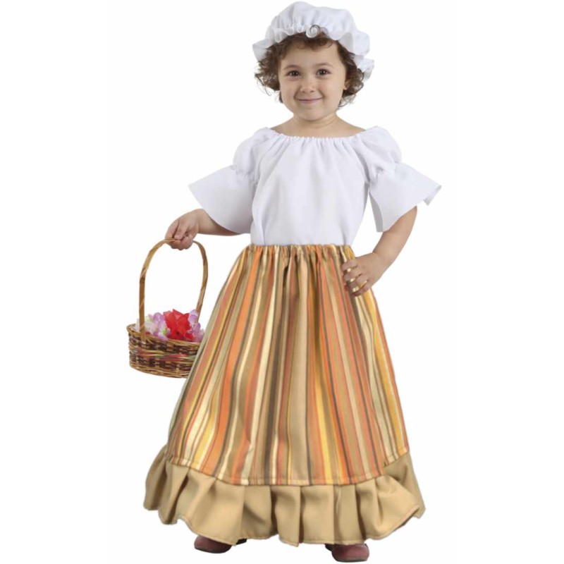 Disfraz de campesina medieval