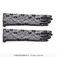 Guantes Calados Negros