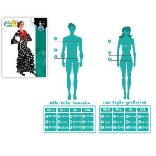 Disfraz de Flamenca Negro