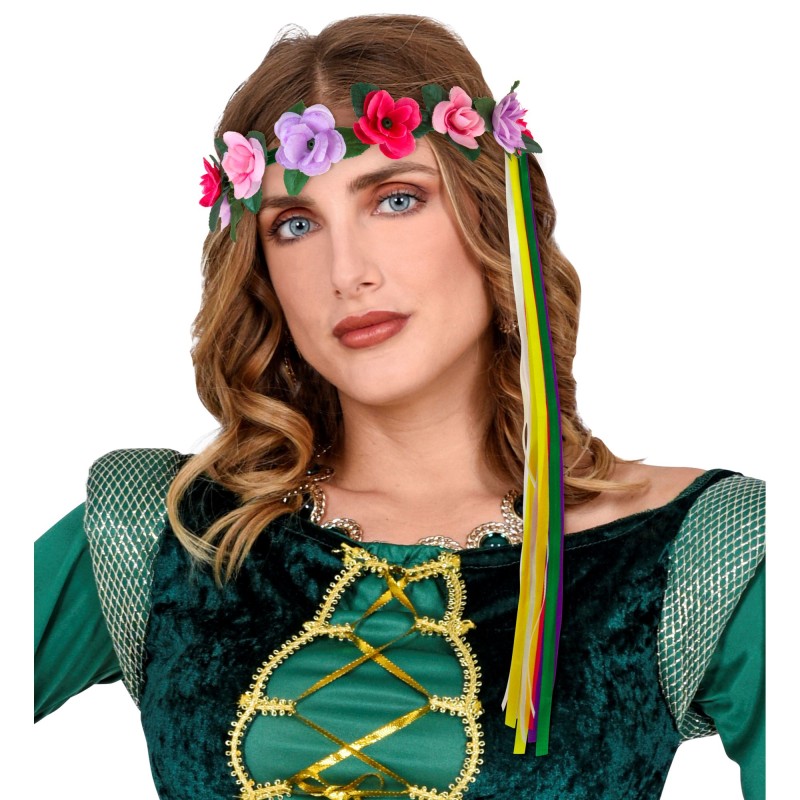 Diadema flores multicolor