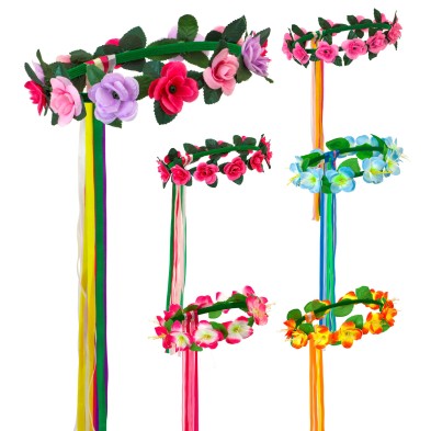 Diadema flores multicolor