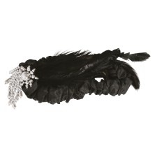 Diadema Charleston negra