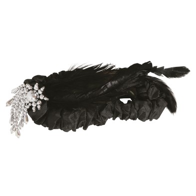 Diadema Charleston negra
