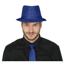 Sombrero Ganster lentejuelas
