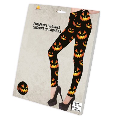 Leggins calabaza para mujer