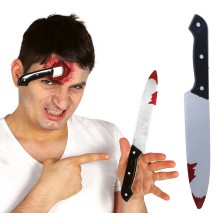 Cuchillo con sangre