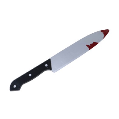 Cuchillo con sangre