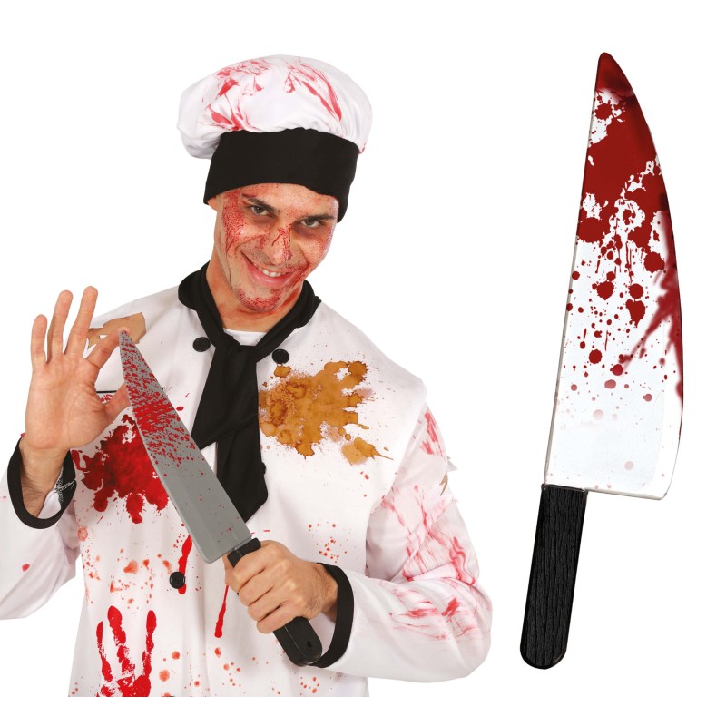 Cuchillo ensangrentado