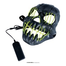 Careta sonriente con luz