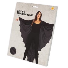 Capa de murciélago negra