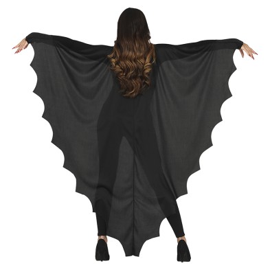 Capa de murciélago negra