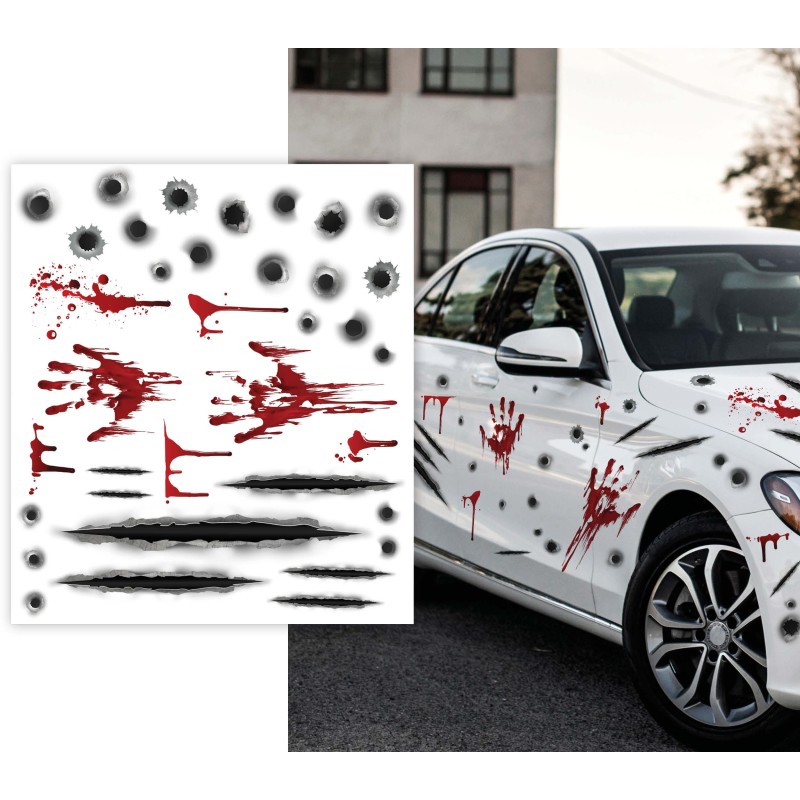 Adhesivos de halloween para el coche