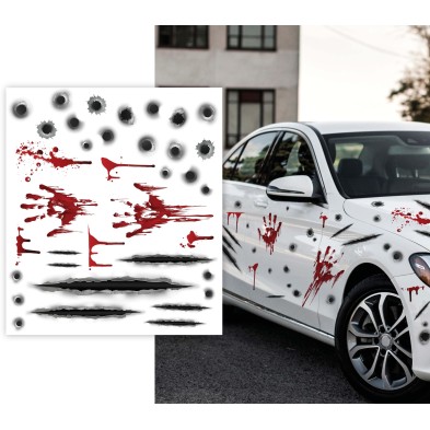 Adhesivos de halloween para el coche