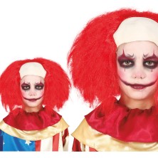 Peluca calva payaso infantil