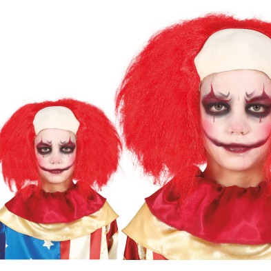 Peluca calva payaso infantil