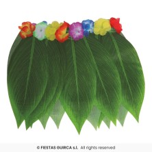 Falda Hawaiana de Hojas