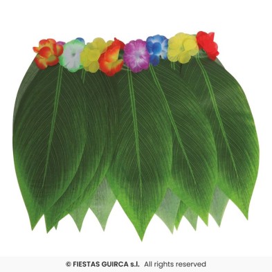 Falda Hawaiana de Hojas