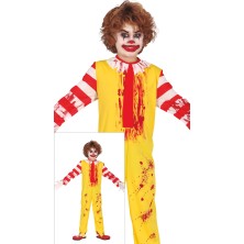 Disfraz de Payaso asesino amarillo