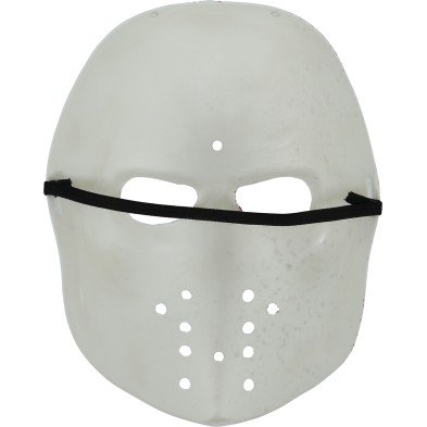 Careta Hockey blanca con sangre
