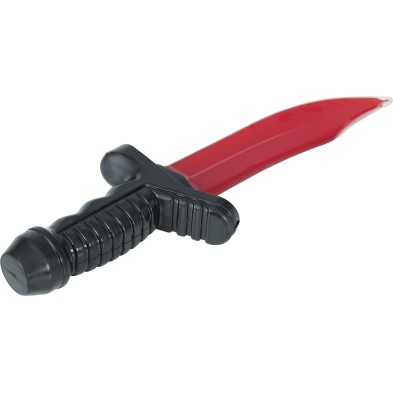 Cuchillo con sangre liquida