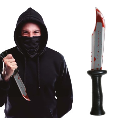 Cuchillo con sangre