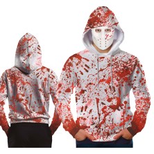 Chaqueta y máscara ensagrentada