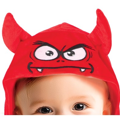 Poncho Demonio Bebe