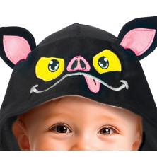 Disfraz Poncho murciélago para bebe