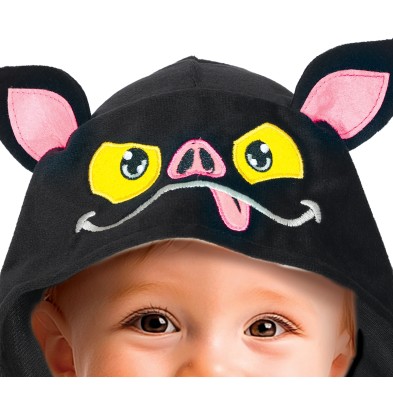 Disfraz Poncho murciélago para bebe