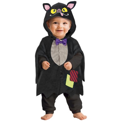 Disfraz Poncho murciélago para bebe