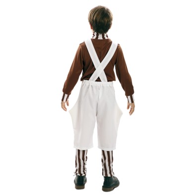 Disfraz de duende de chocolate niño