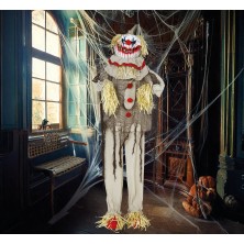 Payaso Espantapájaros con luz sonido y movimiento