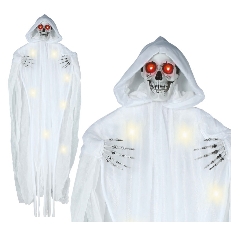 Colgante esqueleto con luz
