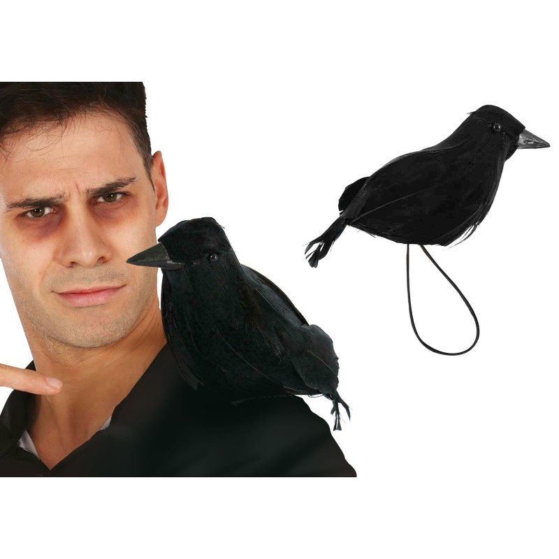 Cuervo con elástico
