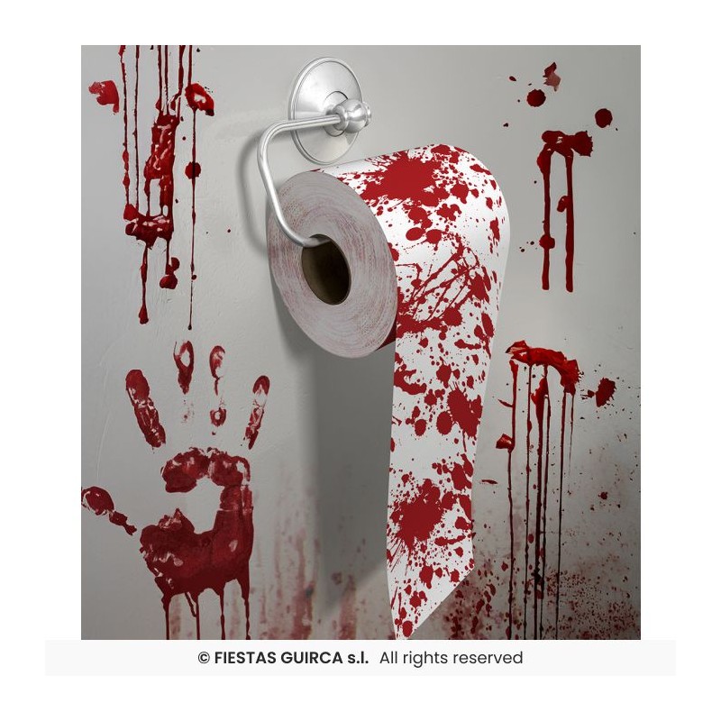 Rollo WC ensangrentado