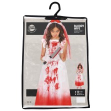 Disfraz de novia terror infantil