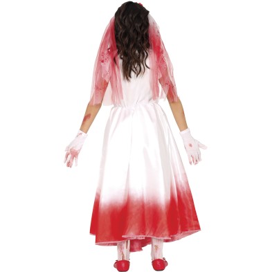 Disfraz de novia terror infantil
