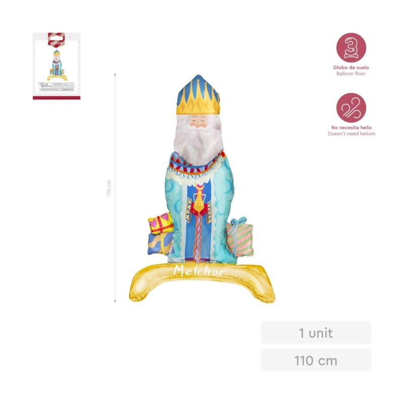 Globo Rey Melchor Foil 110 cm