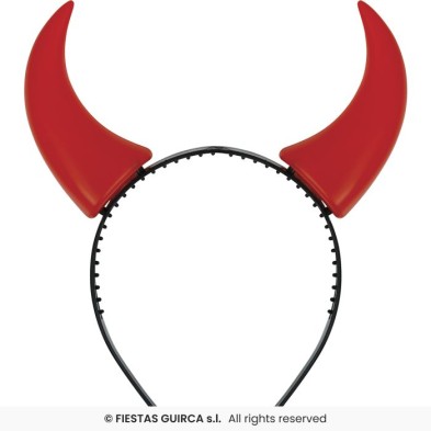 Diadema Cuernos Demonio